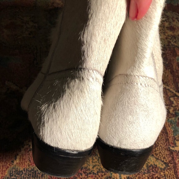 One Teaspoon Cream Ankle Booties - Picture 4 of 8